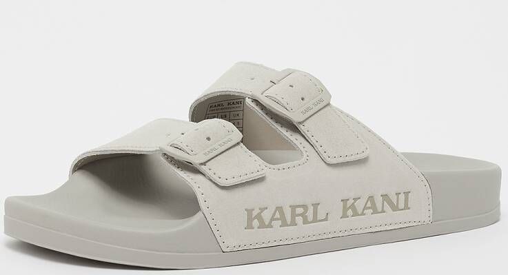 Karl Kani Street Slide Prm Sandalen & Slides Schoenen beige maat: 38 beschikbare maaten:38 39 40.5