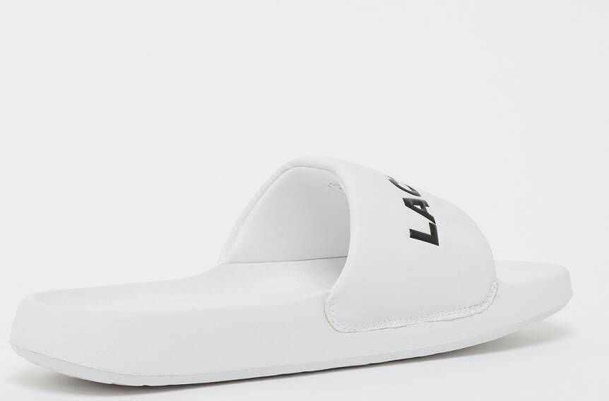 Lacoste Croco 1.0 Serve Slide 124 2 Cma Sandalen & Slides Schoenen wht blk maat: 39.5 beschikbare maaten:39.5 40.5 42 43 44.5 46 47
