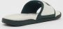 Lacoste Croco 1.0 Serve Slide Dual 1241cma Sandalen & Slides Schoenen black off white maat: 39.5 beschikbare maaten:39.5 40.5 42 43 44.5 46 47 - Thumbnail 3