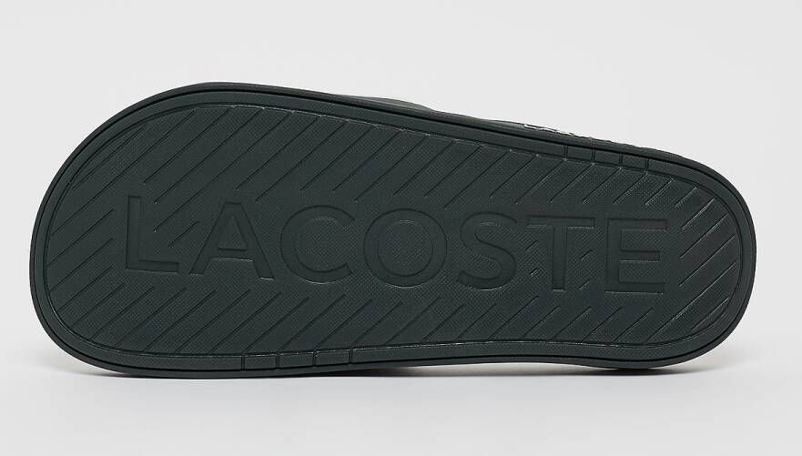 Lacoste Croco 1.0 Serve Slide Dual 1241cma Sandalen & Slides Schoenen black off white maat: 39.5 beschikbare maaten:39.5 40.5 42 43 44.5 46 47