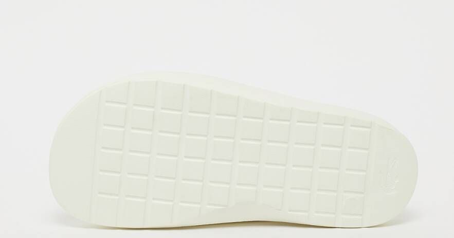 Lacoste Croco 2.0 Evo Serve Slide 223 1 Cfa Sandalen & Slides Dames off wht dk grn maat: 37 beschikbare maaten:37 38 39.5 40.5 42