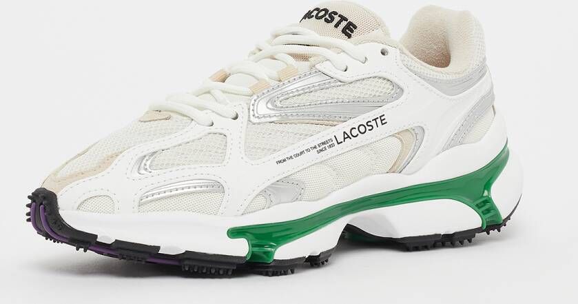 Lacoste L003 2k24 Trendy Sneakers Dames white green maat: 37 beschikbare maaten:36 37.5 38 39 40.5 41 39.5