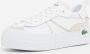 Lacoste L004 Platform Lifestyle in wit formaten: 37.5 - Thumbnail 10