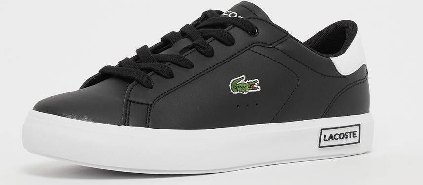 Lacoste Powercourt 0721 1 Suj Grondschool Schoenen black white maat: 35 beschikbare maaten:35 36