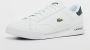 Lacoste Twin Serve 0721 1 Sma Fashion sneakers Schoenen white dark green maat: 46 beschikbare maaten:46 - Thumbnail 6