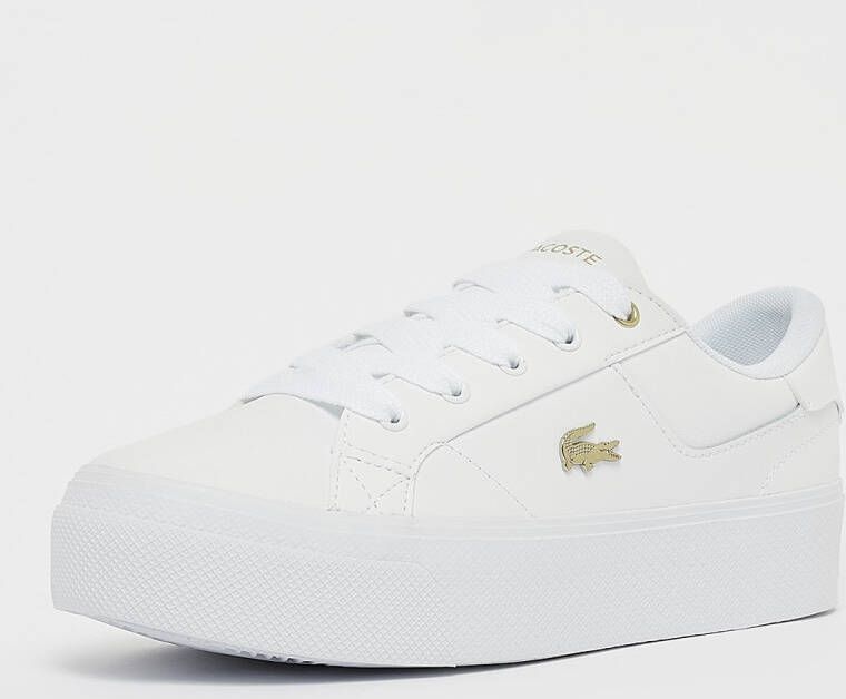 Lacoste Ziane Platform Lifestyle in wit formaten: 40