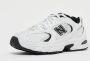 New Balance Comfort Sneakers met Stoffen en Leren Bovenwerk White - Thumbnail 13