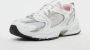 New Balance GR530GK GS White Mid Century Pink Sneaker GR530GK - Thumbnail 12