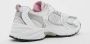 New Balance GR530GK GS White Mid Century Pink Sneaker GR530GK - Thumbnail 13
