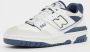 New Balance 550 Wit Stoffig Blauw Sneakers - Thumbnail 4