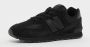 New Balance 574 Sneakers Unisex Zwart Leer Textil - Thumbnail 6