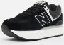 New Balance Wl574 Hgh Lage sneakers Dames Zwart + - Thumbnail 13