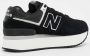 New Balance Wl574 Hgh Lage sneakers Dames Zwart + - Thumbnail 14