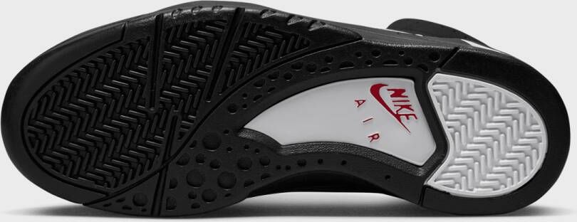 Nike Air Flight Lite Mid Basketball Schoenen black white varsity red maat: 40.5 beschikbare maaten:40.5