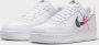 Nike Air Force 1 ´07 Basketball Schoenen white midnight navy bright crimson maat: 47.5 beschikbare maaten:44.5 45 46 47.5 - Thumbnail 5
