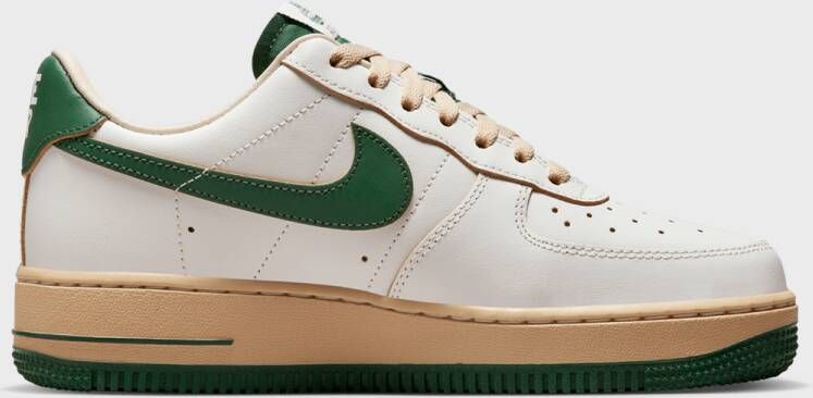 Nike Wmns Air Force 1 '07 Lv8 Basketball Schoenen sail gorge green sesame pearl white maat: 36.5 beschikbare maaten:36.5 37.5