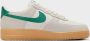 Nike Air Force 1 Low '07 LV8 Gebroken Wit Groen Sneakers Heren Doos Zonder Deksel - Thumbnail 12