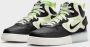 Nike Air Force 1 Mid React Sail Black-Ghost Green-Glacier Blue - Thumbnail 4