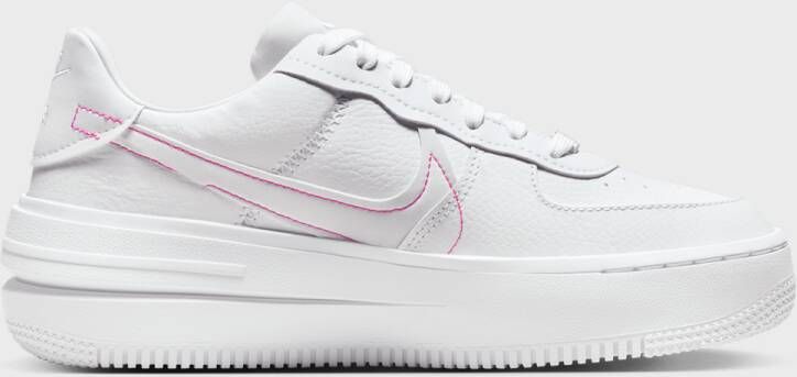 Nike Wmns Air Force 1 Platform Basketball Schoenen white fierce pink fireberry maat: 38 beschikbare maaten:36.5 38 39 40 41 - Foto 2