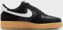 Nike Air Force 1 Low '07 LV8 Zwart Wit Gum Sneakers Heren Doos Zonder Deksel - Thumbnail 8