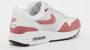 Nike Air Max 1 '87 Canyon Pink Sneakers Dames White Canyon Pink - Thumbnail 10