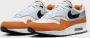 Nike Air Max 1 Monarch Oranje Grijs Wit Zwart) Sneakers Unisex - Thumbnail 12