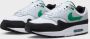 Nike Air Max 1 White Stadium Green Sneakers Unisex DOOS ZONDER DEKSEL - Thumbnail 16