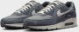 Nike Air Max 90 Premium Heren Sneakers Schoenen Grijs HJ3989 - Thumbnail 9