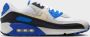 Nike Herenschoenen Air Max 90 Premium White Racer Blue Black Khaki- Heren White Racer Blue Black Khaki - Thumbnail 10