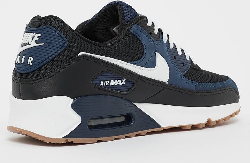 Nike Air Max 90 Schoenen midnight navy white black gum med brown maat: 41 beschikbare maaten:41 42
