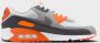 Nike Air Max 90 Summit White Safety Orange Dark Smoke Grey Smoke Grey- Summit White Safety Orange Dark Smoke Grey Smoke Grey - Thumbnail 10