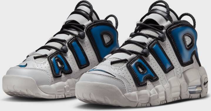 Nike Air More Uptempo (gs) Basketball Schoenen light iron ore industrial blue iron grey maat: 36 beschikbare maaten:36