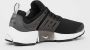 Nike Zwarte Lage Stoffen Sneakers met Swoosh Black Heren - Thumbnail 10