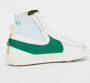 Nike Blazer Mid '77 Jumbo Summit White Malachite-Blackened Blue - Thumbnail 9