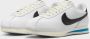 Nike Lage Sneakers Cortez Leather White Black - Thumbnail 19