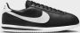 Nike Lage Sneakers Cortez Leather BLACK WHITE - Thumbnail 9