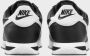 Nike Lage Sneakers Cortez Leather BLACK WHITE - Thumbnail 11