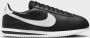 Nike Lage Sneakers Cortez Leather BLACK WHITE - Thumbnail 4