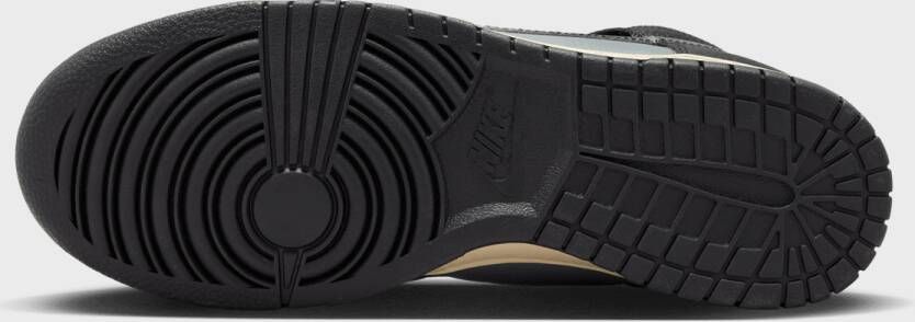 Nike Dunk Hi Retro Prm Basketball Schoenen smoke grey black beach black maat: 41 beschikbare maaten:41