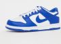 Nike Dunk Unisex Schoenen Blauw Maat: 36.5 Leer Foot Locker - Thumbnail 2