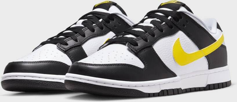 Nike Dunk Low Basketball Schoenen black opti yellow white maat: 41 beschikbare maaten:41 42 44.5 45 46