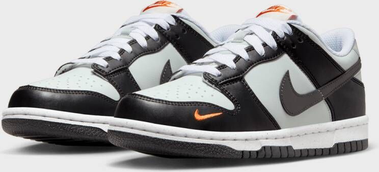 Nike Dunk Low (gs) Basketball Schoenen black medium ash light silver maat: 36 beschikbare maaten:36