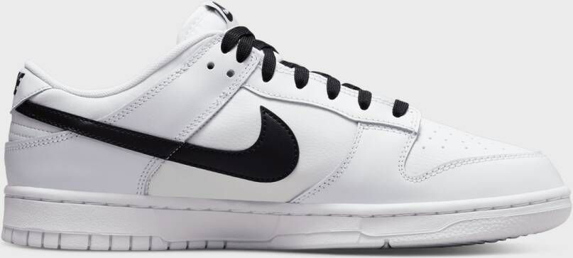 Nike Dunk Low Retro Basketball Schoenen white black summit white maat: 41 beschikbare maaten:41 42.5 45