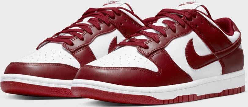 Nike Dunk Low Retro in Rood