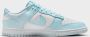 Nike Herenschoenen Dunk Low Retro White Glacier Blue- Heren White Glacier Blue - Thumbnail 9
