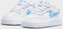 Nike Schoenen voor baby's peuters Force 1 Low EasyOn White White Aquarius Blue White White Aquarius Blue - Thumbnail 9