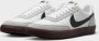 Nike Herenschoenen Killshot 2 Leather White Light Silver Gum Dark Brown Black- Heren White Light Silver Gum Dark Brown Black - Thumbnail 10