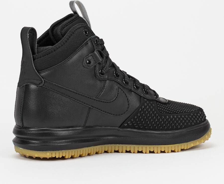 Nike Lunar Air Force 1 High Duckboot Herren Sneakers Sportschoenen Schoenen Zwart 805899 - Foto 13