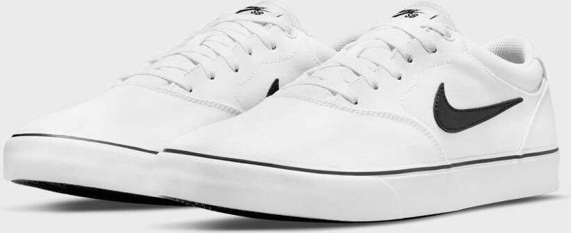 Nike Sb Chron 2 Canvas Sneakers Schoenen white black-white maat: 41 beschikbare maaten:41 42.5 40 43 44.5 45 46 40.5 45.5 47.5