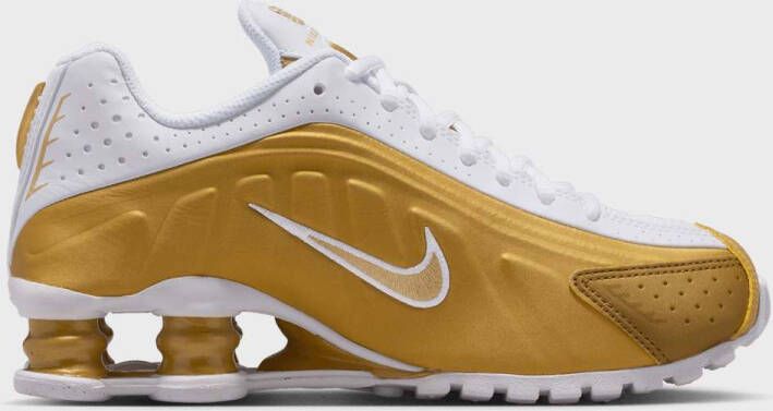 Nike Shox R4 (GS) unisex Running goud Schoenen